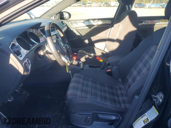 2015 Volkswagen Golf GTI S with VIN 3VW5T7AU0FM095282, listed as a Copart auction lot 75446584 with 102,494 mi miles and Salvage Title. Bid and sale history available at carsss.com. Image 7.
