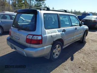 2002 Subaru Forester S w/Premium Pkg with VIN JF1SF65682H733026, listed as a IAAI auction lot 41788587 with 153,070 mi miles. Bid and sale history available at carsss.com. Image 4.