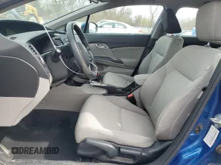 2014 Honda Civic Sedan LX with VIN 19XFB2F50EE086637, listed as a Copart auction lot 51799075 with 188,665 mi miles and Salvage Title. Bid and sale history available at carsss.com. Image 7.