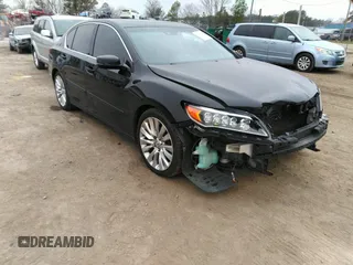 2014 Acura RLX Tech Pkg with VIN JH4KC1F56EC007418, listed as a IAAI auction lot 41790185 with 130,288 mi miles. Bid and sale history available at carsss.com. Image 1.