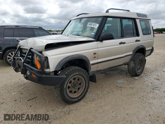 2002 Land Rover Discovery Cloth z VIN SALTY15482A752087, wystawiony jako Copart lot #69861824 z przebiegiem Nie podano mil oraz Szkoda całkowita • Salvage title. Historia ofert i sprzedaży dostępna na DreamBid. Obrazek 1.