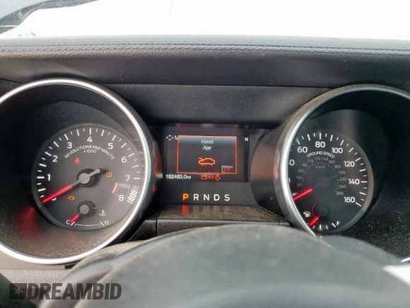 2018 Ford Mustang GT with VIN 1FA6P8CF0J5104163, listed as a Copart auction lot 54922815 with 182,483 mi miles and Clean Title. Bid and sale history available at DreamBid. Image 9.