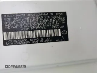 2010 Lexus ES 330 z VIN JTHBK1EG2A2371471, wystawiony jako Copart lot #57050725 z przebiegiem 133 576 mil mil oraz Szkoda całkowita • Salvage title. Historia ofert i sprzedaży dostępna na DreamBid. Obrazek 13.