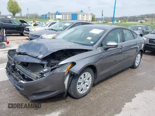 2014 Ford Fusion S with VIN 3FA6P0G70ER377725, listed as a IAAI auction lot 42007410 with 56,552 mi miles and . Bid and sale history available at carsss.com. Image 2.