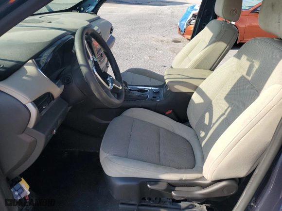 2022 Chevrolet Traverse LS with VIN 1GNERFKW0NJ185529, listed as a Copart auction lot 47858895 with 0 mi miles and Clean Title. Bid and sale history available at carsss.com. Image 7.
