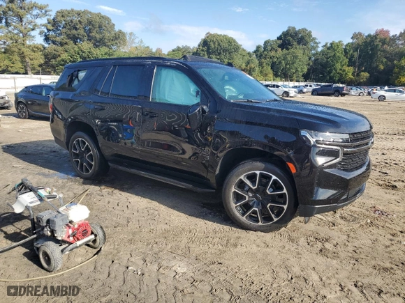 2022 Chevrolet Tahoe RST with VIN 1GNSKRKL0NR316474, listed as a Copart auction lot 71941234 with 64,256 mi miles and Salvage Title. Bid and sale history available at carsss.com. Image 4.