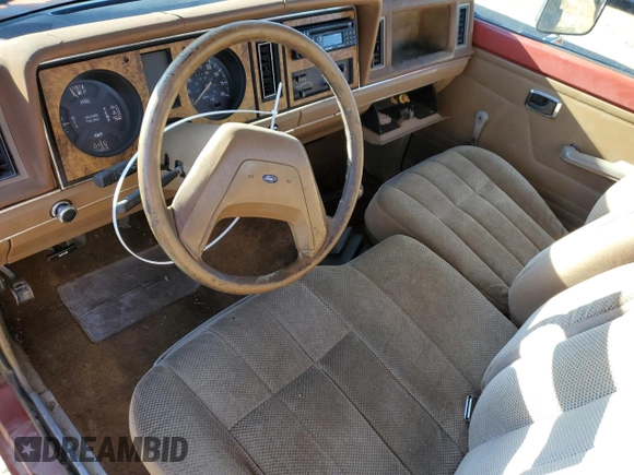 1987 Ford Ranger with VIN 1FTBR10T0HUC45240, listed as a Copart auction lot 84211344 with 78,766 mi miles and Clean Title. Bid and sale history available at DreamBid. Image 8.