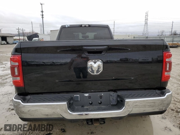 2022 Ram 3500 Tradesman with VIN 3C63RPGL4NG291334, listed as a Copart auction lot 80863244 with 6,181 mi miles and Salvage Title. Bid and sale history available at carsss.com. Image 6.