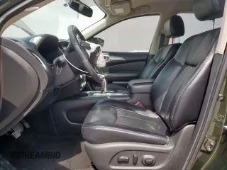 2018 Nissan Pathfinder SL with VIN 5N1DR2MN3JC606400, listed as a Copart auction lot 57350325 with 114,167 mi miles and Salvage title. Bid and sale history available at DreamBid. Image 7.