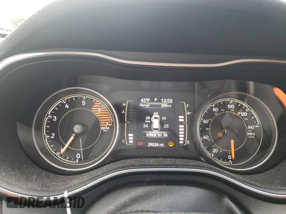 2020 Jeep Cherokee Altitude with VIN 1C4PJMLN3LD546234, listed as a Copart auction lot 49723133 with 29,024 mi miles. Bid and sale history available at carsss.com. Image 9.