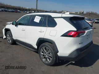 2019 Toyota RAV4 XLE Premium with VIN JTMA1RFV9KD013771, listed as a IAAI auction lot 42055558 with 36,585 mi miles. Bid and sale history available at carsss.com. Image 3.