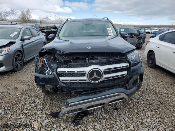 2023 Mercedes-Benz GLS with VIN 4JGFF5KE6PA987198, listed as a Copart auction lot 51074815 with 20,096 mi miles and Salvage Title. Bid and sale history available at carsss.com. Image 5.