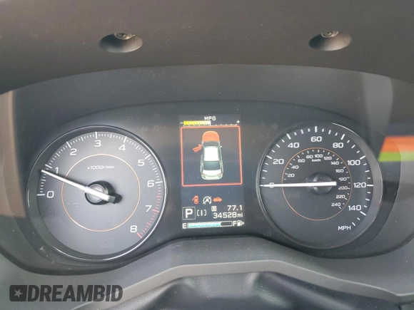 2021 Subaru Crosstrek Premium with VIN JF2GTAEC6MH657702, listed as a Copart auction lot 51939335 with 34,528 mi miles and Clean title. Bid and sale history available at DreamBid. Image 9.