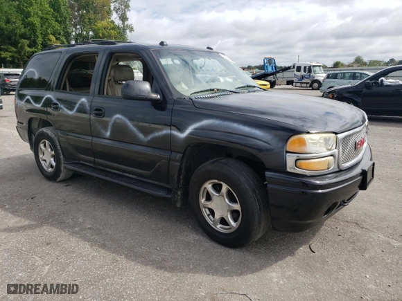 2004 GMC Yukon Denali with VIN 1GKEK63U24J210959, listed as a Copart auction lot 73546214 with 0 mi miles and Salvage Title. Bid and sale history available at carsss.com. Image 4.