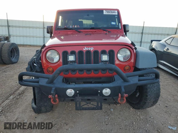 2011 Jeep Wrangler Rubicon with VIN 1J4HA6D1XBL620839, listed as a Copart auction lot 79865644 with 73,904 mi miles and Salvage Title. Bid and sale history available at carsss.com. Image 5.