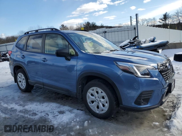 2022 Subaru Forester with VIN JF2SKACC9NH511019, listed as a Copart auction lot 43427085 with 23,186 mi miles and Salvage title. Bid and sale history available at DreamBid. Image 4.