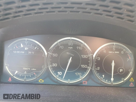 2013 Jaguar XJ with VIN SAJWA1C79D8V51400, listed as a Copart auction lot 54972475 with 79,471 mi miles and Clean Title. Bid and sale history available at DreamBid. Image 9.