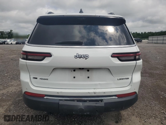 2021 Jeep Grand Cherokee Limited z VIN 1C4RJKBG9M8113253, wystawiony jako Copart lot #56899955 z przebiegiem 37 989 mil mil oraz Szkoda całkowita • Salvage title. Historia ofert i sprzedaży dostępna na DreamBid. Obrazek 6.