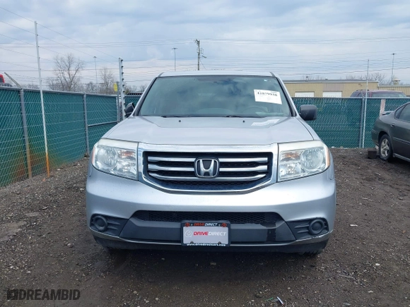 2013 Honda Pilot LX with VIN 5FNYF4H21DB076834, listed as a IAAI auction lot 41879938 with 174,219 mi miles. Bid and sale history available at carsss.com. Image 12.