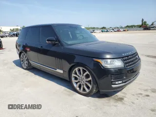 2014 Land Rover Range Rover Supercharged with VIN SALGS2EF7EA126450, listed as a Copart auction lot 57615285 with 116,052 mi miles and Clean title. Bid and sale history available at DreamBid. Image 4.