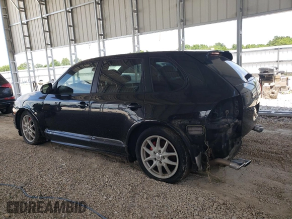 2008 Porsche Cayenne GTS with VIN WP1AD29P28LA73318, listed as a Copart auction lot 61398385 with Not provided miles and Salvage title. Bid and sale history available at DreamBid. Image 2.