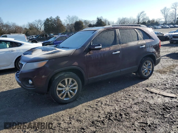 2011 Kia Sorento EX with VIN 5XYKU3A17BG067570, listed as a Copart auction lot 42695095 with 74,819 mi miles and Clean Title. Bid and sale history available at carsss.com. Image 1.