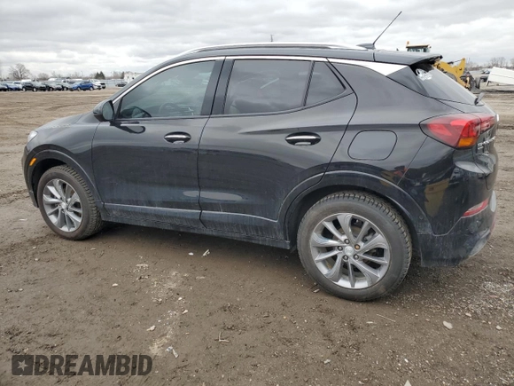 2023 Buick Encore GX Essence with VIN KL4MMGSLXPB017452, listed as a Copart auction lot 49687135 with 43,478 mi miles and Clean title. Bid and sale history available at DreamBid. Image 2.