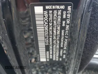 2005 Porsche Boxster z VIN WP0CA298X5U712515, wystawiony jako Copart lot #74030354 z przebiegiem Nie podano mil oraz Szkoda całkowita • Salvage title. Historia ofert i sprzedaży dostępna na DreamBid. Obrazek 13.