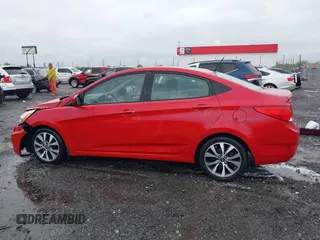 2015 Hyundai Accent GLS with VIN KMHCU4AE3FU806849, listed as a IAAI auction lot 41935761 with 147,784 mi miles. Bid and sale history available at carsss.com. Image 14.