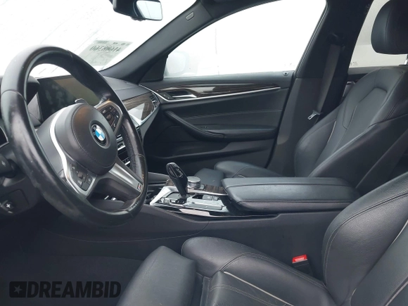 2018 BMW 5 Series 540i with VIN WBAJE5C56JG918691, listed as a IAAI auction lot 41608360 with 46,799 mi miles and . Bid and sale history available at carsss.com. Image 5.