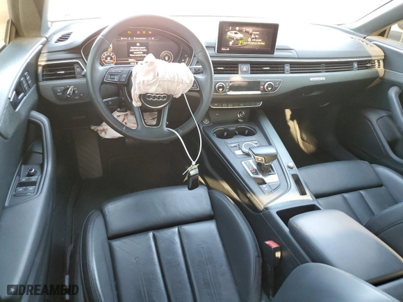 2018 Audi A5 Sportback Premium Plus with VIN WAUENCF57JA128868, listed as a Copart auction lot 52567125 with 50,601 mi miles and Clean Title. Bid and sale history available at carsss.com. Image 8.