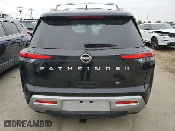 2023 Nissan Pathfinder SL with VIN 5N1DR3CBXPC204458, listed as a Copart auction lot 55471615 with Not provided miles and Salvage title. Bid and sale history available at DreamBid. Image 6.