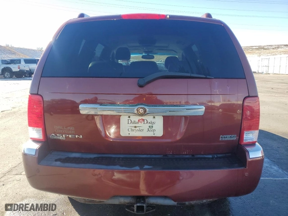 2007 Chrysler Aspen Limited with VIN 1A8HW58277F507515, listed as a Copart auction lot 87964255 with 191,289 mi miles and Salvage Title. Bid and sale history available at carsss.com. Image 6.