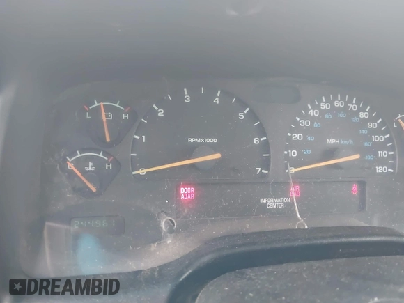 2001 Dodge Dakota Sport with VIN 1B7HG2AN31S225393, listed as a IAAI auction lot 42183298 with 244,961 mi miles and . Bid and sale history available at carsss.com. Image 7.