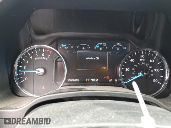 2020 Ford Expedition Limited с VIN 1FMJU2AT3LEA38452, выставлен на аукционе Copart как лот 55787815 с пробегом 95 686 миль миль и Списание • Salvage title. История ставок и продаж доступна на DreamBid. Изображение 9.