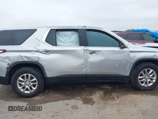 2021 Chevrolet Traverse LS with VIN 1GNERFKW1MJ254095, listed as a IAAI auction lot 42336687 with Not provided miles and . Bid and sale history available at DreamBid. Image 13.