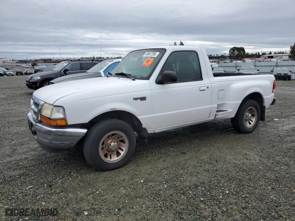 1998 Ford Ranger XL with VIN 1FTYR10C1WPA44856, listed as a Copart auction lot 43667295 with 239,330 mi miles and Clean Title. Bid and sale history available at carsss.com. Image 1.