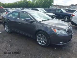 2013 Buick LaCrosse Premium 1 with VIN 1G4GF5E34DF288987, listed as a IAAI auction lot 42508861 with 84,603 mi miles and . Bid and sale history available at DreamBid. Image 1.