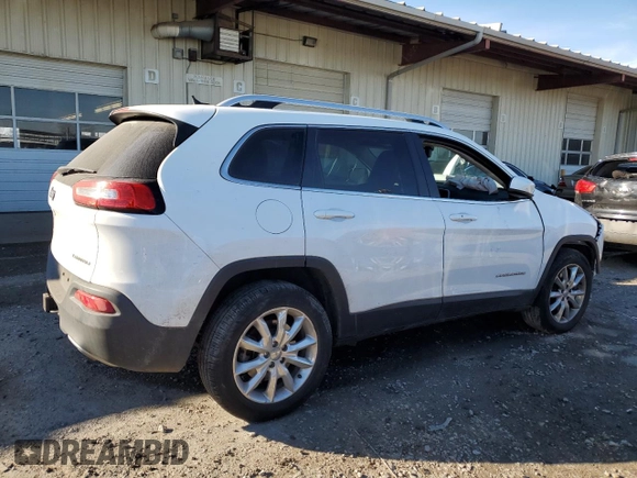 2014 Jeep Cherokee Limited with VIN 1C4PJMDS2EW246955, listed as a Copart auction lot 83755144 with Not Provided miles and Non Repairable. Bid and sale history available at DreamBid. Image 3.