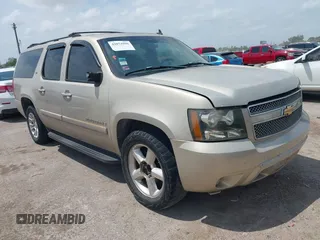 2007 Chevrolet Suburban LTZ with VIN 3GNFC16077G143345, listed as a IAAI auction lot 42073956 with Not Provided miles. Bid and sale history available at carsss.com. Image 1.