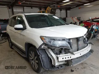 2019 Honda Pilot EX-L z VIN 5FNYF6H54KB043295, wystawiony jako IAAI lot #42298547 z przebiegiem 235 343 mil mil oraz . Historia ofert i sprzedaży dostępna na DreamBid. Obrazek 1.