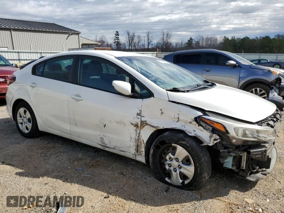 2017 Kia Forte LX with VIN 3KPFK4A76HE040139, listed as a Copart auction lot 49255925 with 103,351 mi miles and Salvage Title. Bid and sale history available at carsss.com. Image 4.