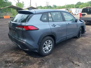 2023 Toyota Corolla Cross L with VIN 7MUAAAAGXPV060044, listed as a IAAI auction lot 42289062 with 29,837 mi miles and . Bid and sale history available at DreamBid. Image 4.