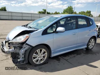 2010 Honda Fit Sport with VIN JHMGE8H44AC025665, listed as a Copart auction lot 46807765 with 204,089 mi miles and Non repairable. Bid and sale history available at DreamBid. Image 1.