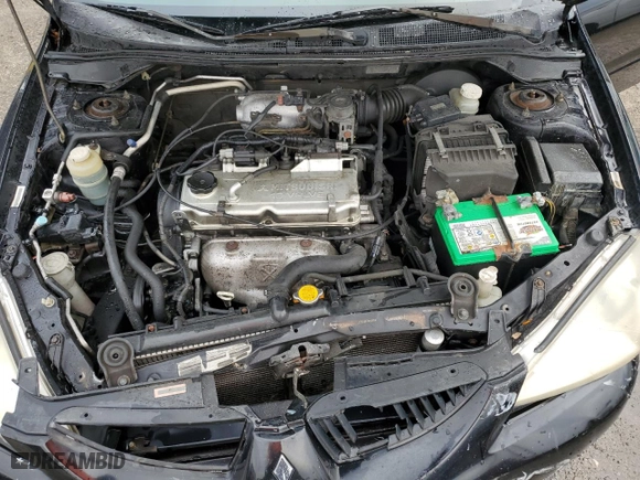 2005 Mitsubishi Lancer ES with VIN JA3AJ26EX5U043324, listed as a Copart auction lot 48387545 with 224,574 mi miles and Salvage Title. Bid and sale history available at carsss.com. Image 11.