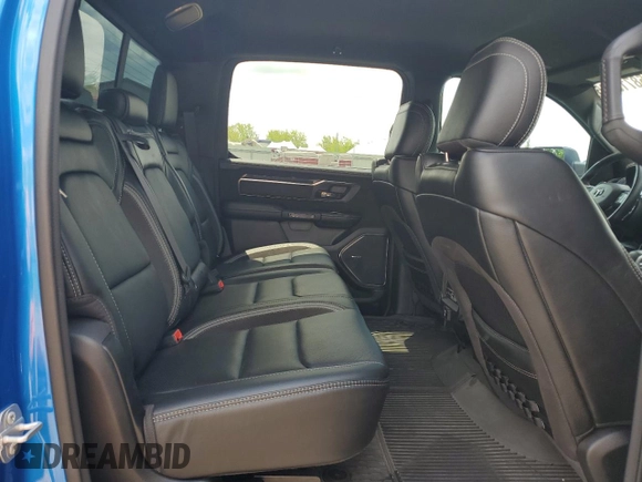 2022 Ram 1500 TRX with VIN 1C6SRFU93NN229879, listed as a Copart auction lot 58710335 with 8,047 mi miles and Salvage title. Bid and sale history available at DreamBid. Image 10.
