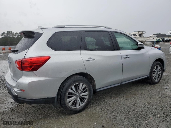 2020 Nissan Pathfinder S with VIN 5N1DR2ANXLC603596, listed as a Copart auction lot 48336775 with 70,756 mi miles and Salvage Title. Bid and sale history available at carsss.com. Image 3.