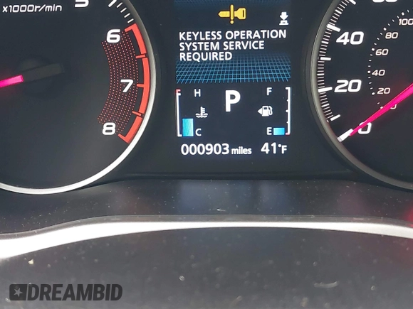 2024 Mitsubishi Eclipse Cross SE with VIN JA4ATWAA7RZ000716, listed as a IAAI auction lot 41221220 with 903 mi miles and . Bid and sale history available at DreamBid. Image 16.