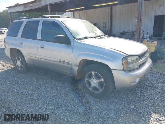 2004 Chevrolet TrailBlazer LT with VIN 1GNDS13S942259389, listed as a IAAI auction lot 42181584 with 37,612 mi miles and . Bid and sale history available at DreamBid. Image 1.