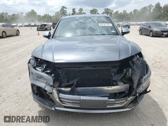 2018 Audi SQ5 Premium Plus with VIN WA1A4AFY0J2169916, listed as a Copart auction lot 65197153 with 75,478 mi miles. Bid and sale history available at carsss.com. Image 5.